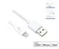 Preview: Cable USB A a Lightning de 2 m, blanco, DINIC Box